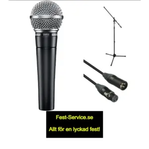 Sång & Tal mikrofon Shure SM58
