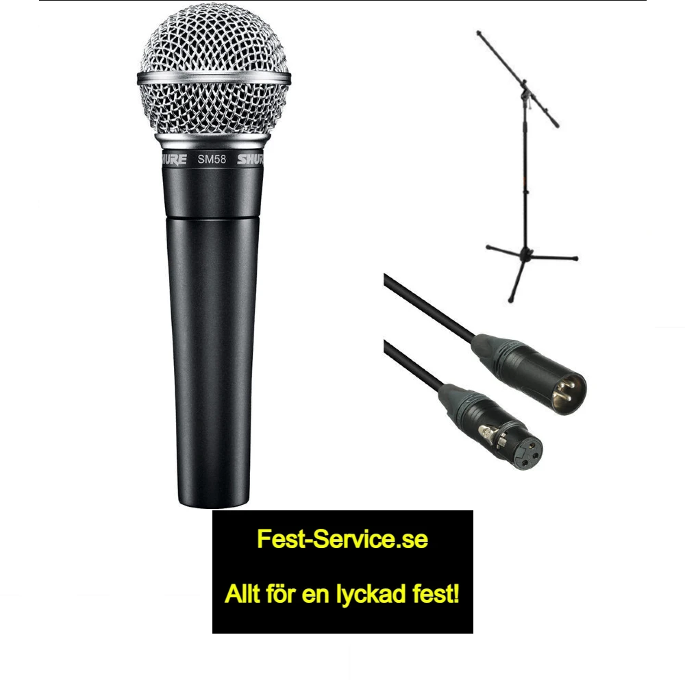 Sång & Tal mikrofon Shure SM58