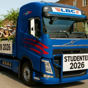 Studentflak 40 pers komplett