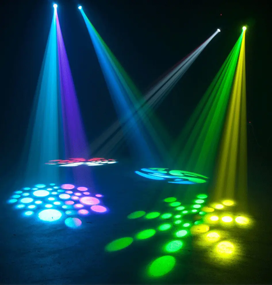 Ljuspaket 5 - 4 Moving heads - Bild 2